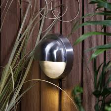 Palm Warm White Led Outdoor Wall Light
