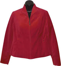 Jones New York Red Signature Petite Zipper Jacket Size 10 M 80 Off Retail