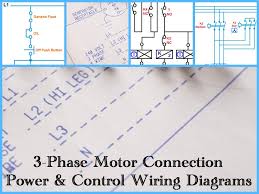 It has 6 wires coming out. Three Phase Motor Power Control Wiring Diagrams