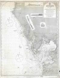 Details About 1873 Admiralty Nautical Chart Of Maritime Map Of The West Coast Of England