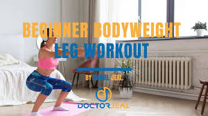 beginner bodyweight leg workout