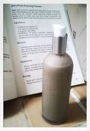 natural foaming face wash