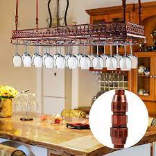 Adjustable Hanging Wine Glass Cup Rack