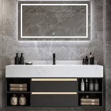 top wall mounted vanity cabinet