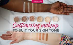 customizing makeup to suit your skin