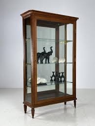 Vintage Display Cabinet In Oak And