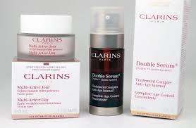 clarins double serum and multi active