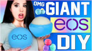 diy giant eos lip balm how to make