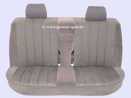 Seat Bench Fond Headrests W126 Se