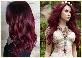 Part hair off center and fill your mane with waves. Burgundy Hair On Brown Skin Novocom Top