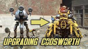 Fallout 4 - Automatron - Upgrading Codsworth - YouTube
