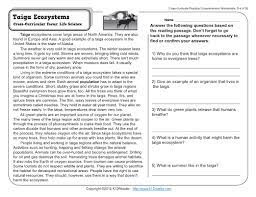 Each passage is followed by comprehension questions. 4th Grade Reading Comprehension Test Search For A Good Cause