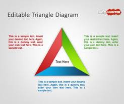 Editable Triangle Diagram For Powerpoint Is A Free Triangle