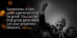 Image result for there are few in people in this world who change the course of history and inspire nations alike.