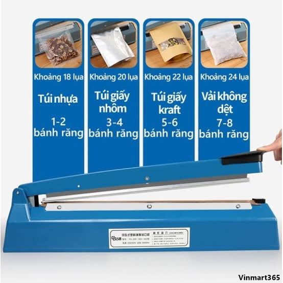 Máy Hàn Miệng Túi KAW PFS200 Chính Hãng – Gia Dụng Chính Hãng