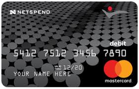 netspend prepaid visa card no credit