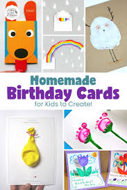homemade birthday cards for kids to