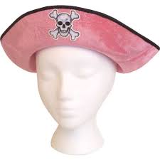 Pink pirate hat