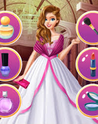 royal princess dress up party game