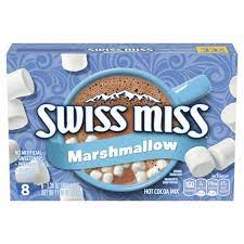 swiss miss chocolate hot cocoa mix with