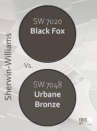 Sherwin Williams Black Fox Sw 7020