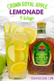 crown apple and lemonade 4 ways