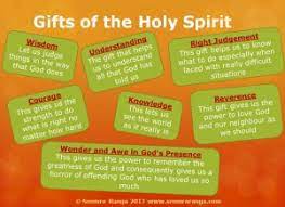 gifts of the holy spirit seomra ranga