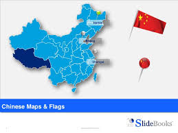 Editable China Maps And Flags In Powerpoint