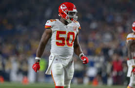 Justin Houston had 78.5 sacks during his time with the Chiefs