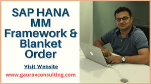sap mm framework order blanket order