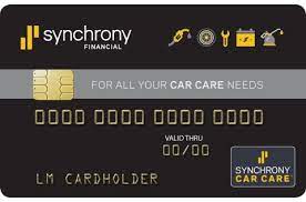 synchrony car care card