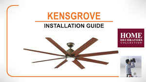 72 kensgrove ceiling fan installation