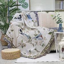 Bird Throw Blanket For Bed Sofa Living