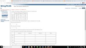 Solved Wileyplus X E Statistics And Probe Ili X G Z Chart