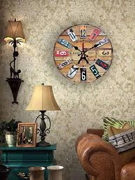 1pc European Retro Wall Clock For Home