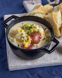 instant pot fish chowder from
