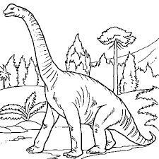 Coloriage Dinosaure pas content en Ligne Gratuit à imprimer