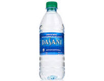 How much water is in a Dasani bottle?