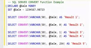 convert sql server function