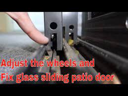 How To Fix Sliding Glass Patio Door