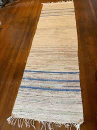 rag rug 29x101 inches 1930s ebay