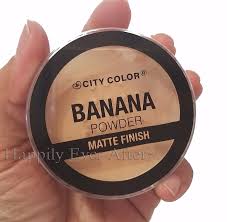 city color banana powder matte finish