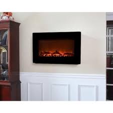 wall mounted electric fireplaces