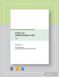simple operational plan 24 exles