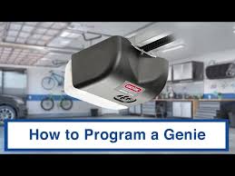 how to program a genie remote you