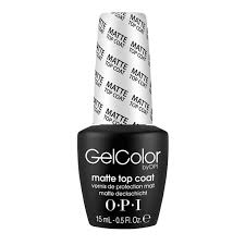 Does what it is meant to do. Opi Opi Gelcolor Gel Nail Polish Matte Top Coat 0 5 Fl Fl Oz Walmart Com Walmart Com