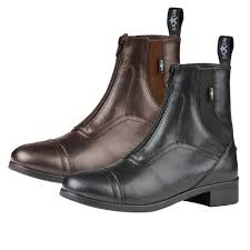 Saxon Syntovia Zip Paddock Boots Childs Sizes 10 5