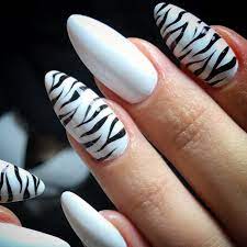 40 zebra nails that are super in right now