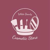 makeup brush logo vector art icons