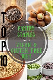 top 10 pantry staples for a vegan